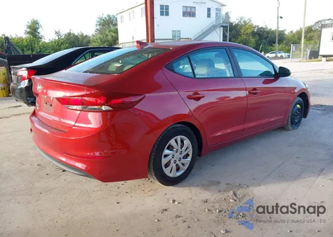 2017 Hyundai Elantra Se из США, поврежденный, VIN 5NPD74LF5HH077935